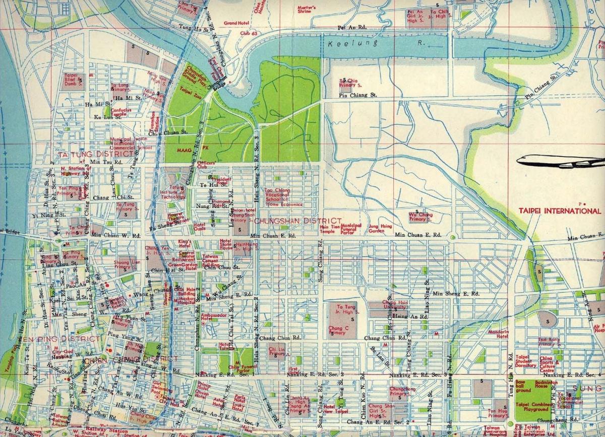 Taipei lugar sa mapa