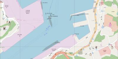 Mapa ng keelung port